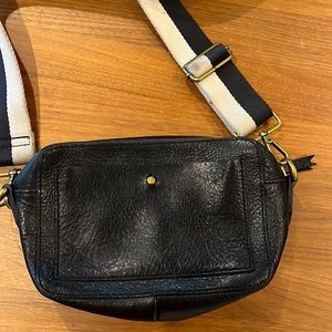 Madewell Crossbody mini with fabric strap black